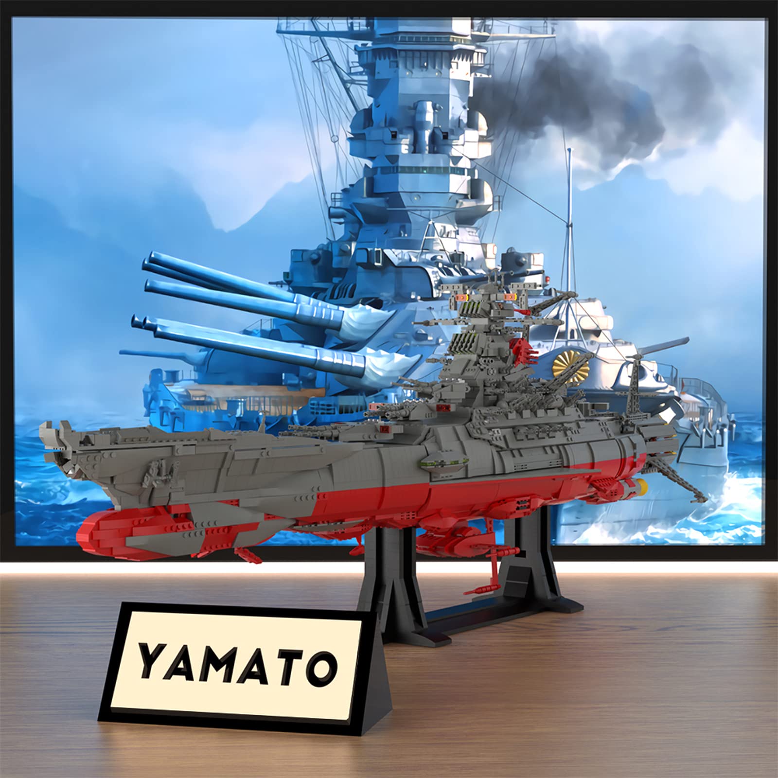 Yamato Space Battleship UCS Spacecraft Model MOC-91416 Building